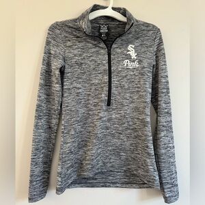 Victorias Secret PINK Chicago White Sox Half Zip Up Jacket XS